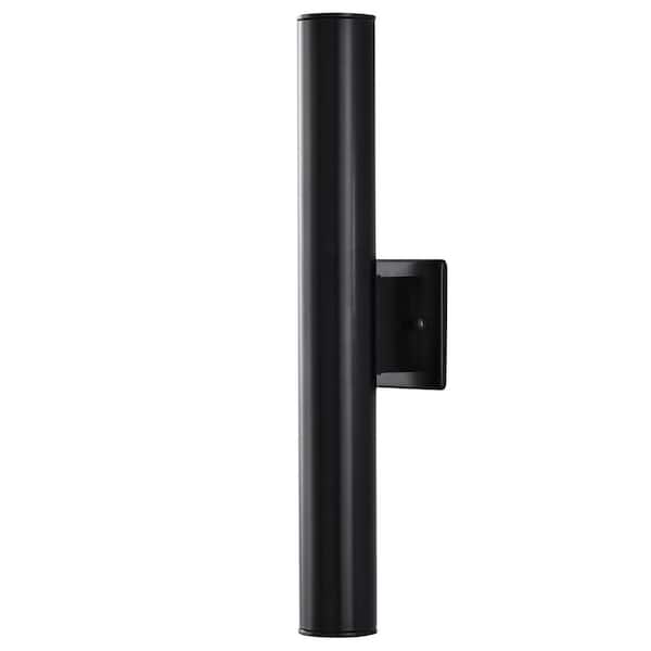 Home Decorators Collection Riga Large Modern Black Integrated LED
