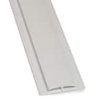 8 ft. x 1-3/8 in. x 1/4 in. PVC FRP Division Bar Moulding
