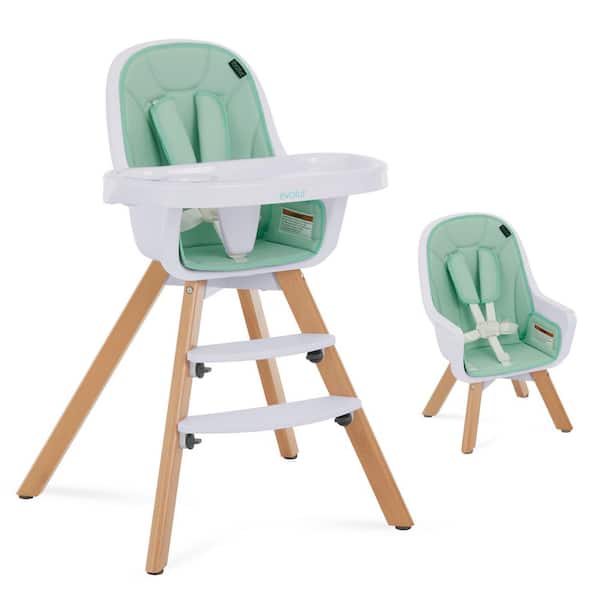 Zoodle Mint Modern 2-in-1 Highchair