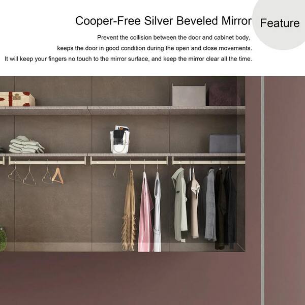 Boosicavelly 36 in. W x 26 in. H Rectangular Aluminum Medicine Cabinet with Mirror