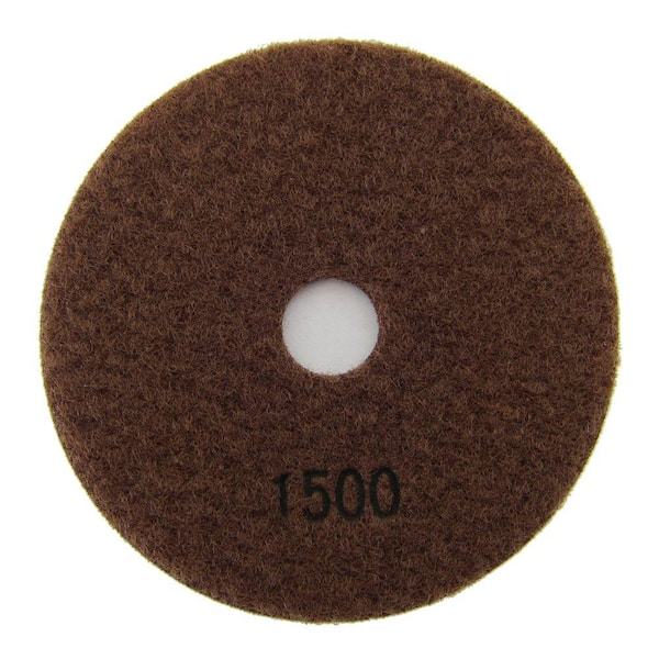 Lackmond PD15004C 4" Contractor Wet Polishing Pad for Stone 1500 Grit for sale online 