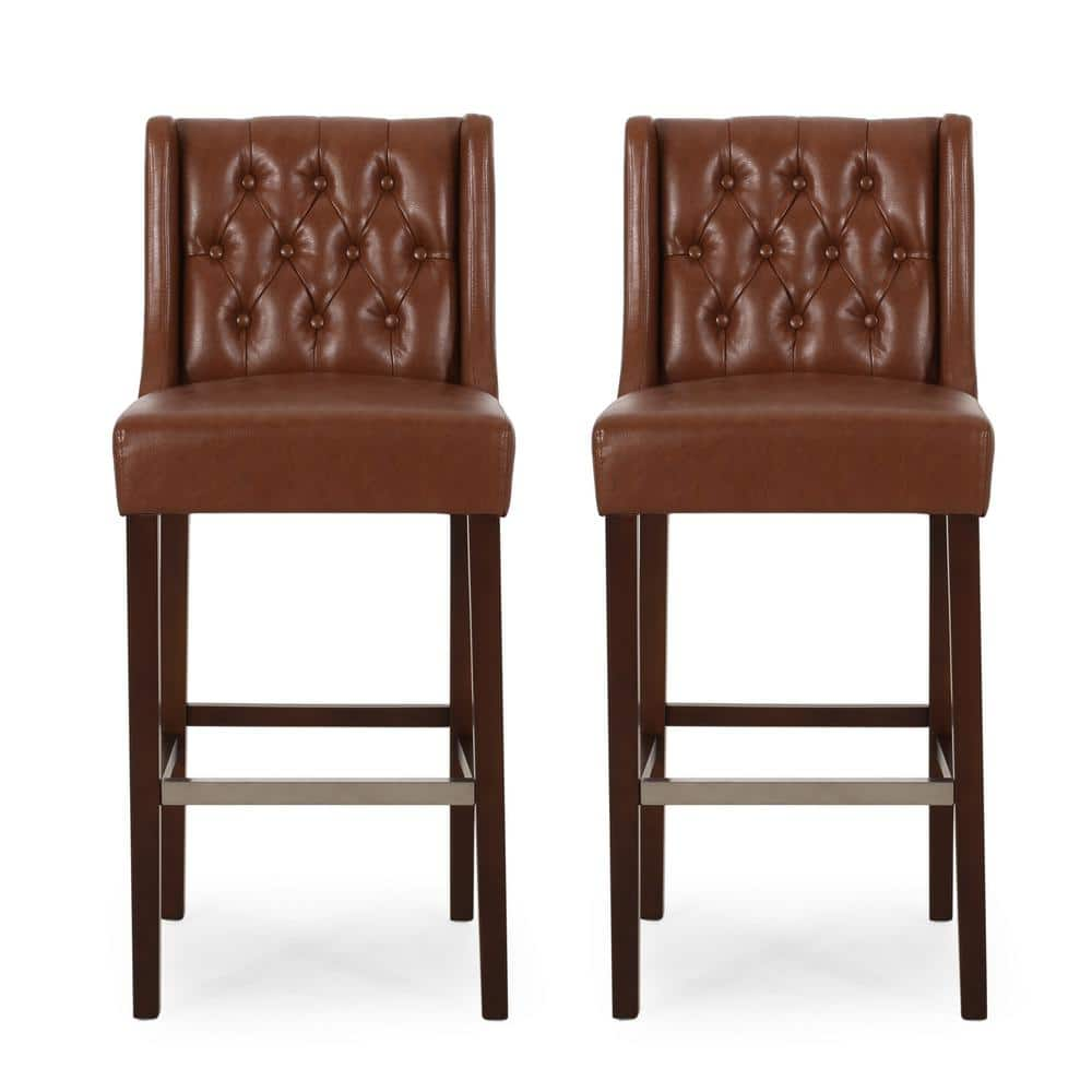 Foxcroft wingback best sale counter stool