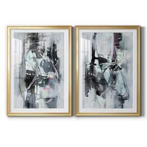 Indian Lore I by Wexford Homes 2 Pieces Framed Abstract Paper Art Print 26.5 in. x 36.5 in.