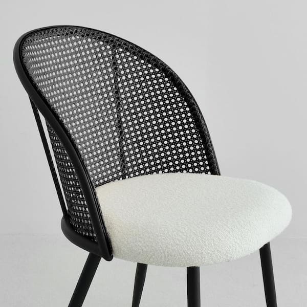 ★★Adairs★★ 3S Cali Tea Black JJ0908 LAOTIES Side Chair in Black (Set of 4) JULES-CHAIR-BK - The