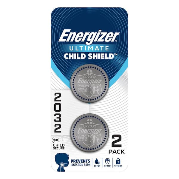 2032 Batteries (2 Pack), 3V Lithium Coin Batteries