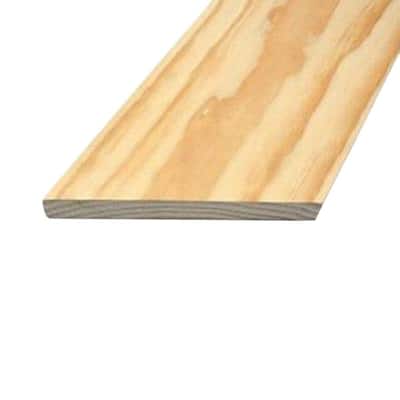 5/4 in. x 12 in. x 8 ft. #2 Southern Yellow Pine Board