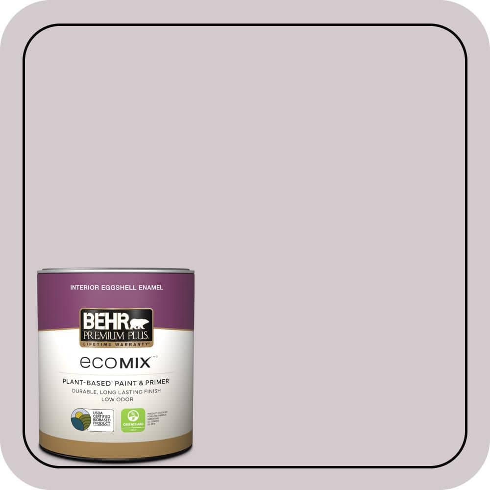1 qt. #N110-1 Dusty Lilac Eggshell Enamel EcoMix Plant-Based Interior Paint & Primer price history on PriceWatchPro