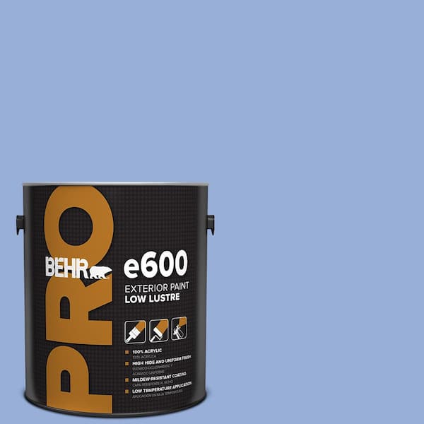 BEHR PRO 1 gal. #590B-4 Anemone Low Luster Exterior Paint