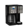 Cuisinart Coffee Center 12-Cup Black Stainless Steel Coffee Maker and ...