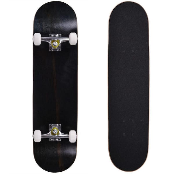 31 in. x 8 in. Black Complete Skateboard FX-CYD0-T50U - The Home Depot