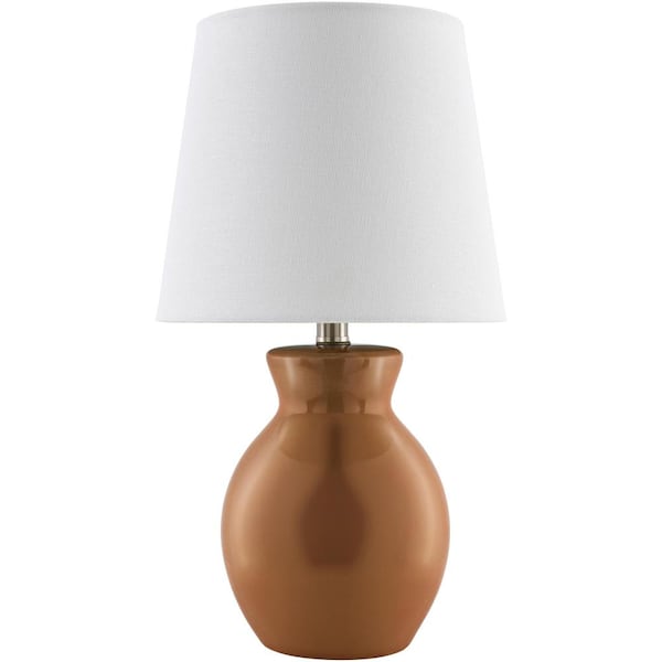 Livabliss Stella Diminuta STD-030 15"H x 8"W x 8"D Accent Table Lamp ,White