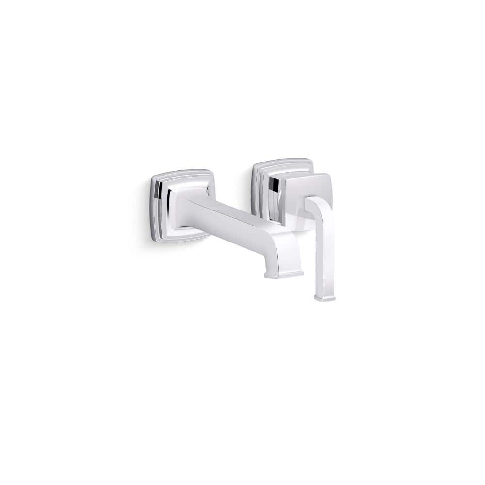 KOHLER Riff SingleHandle WallMounted Faucet in Polished Chrome 26431