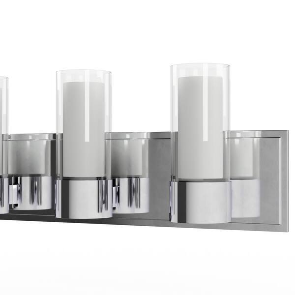 Maxim Lighting - Silo 3-Light Polished Chrome Bath Vanity Light