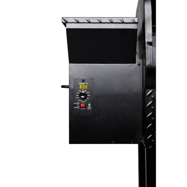 KingChii 456 sq. in. Wood Pellet Grill and Smoker in Bronze with Foldable  Legs KC-WR-Br-01 - The Home Depot