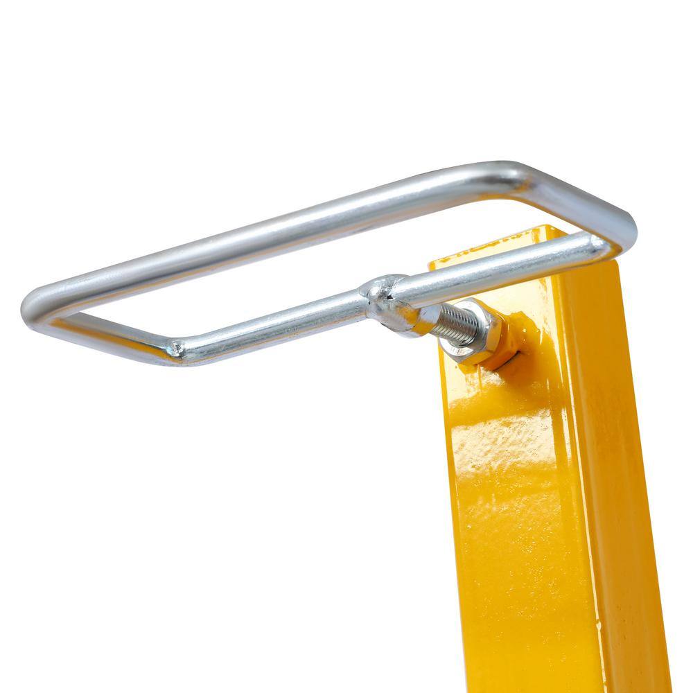Heavy Duty Yellow Drywall Panel Hoist with Rolling Casters