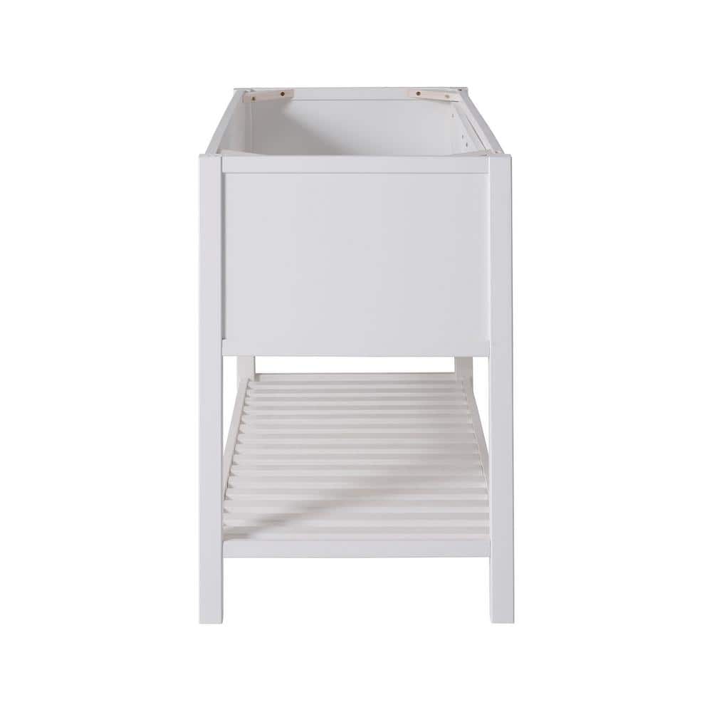 Harrison 48" White Pine Freestanding Vanity Cabinet