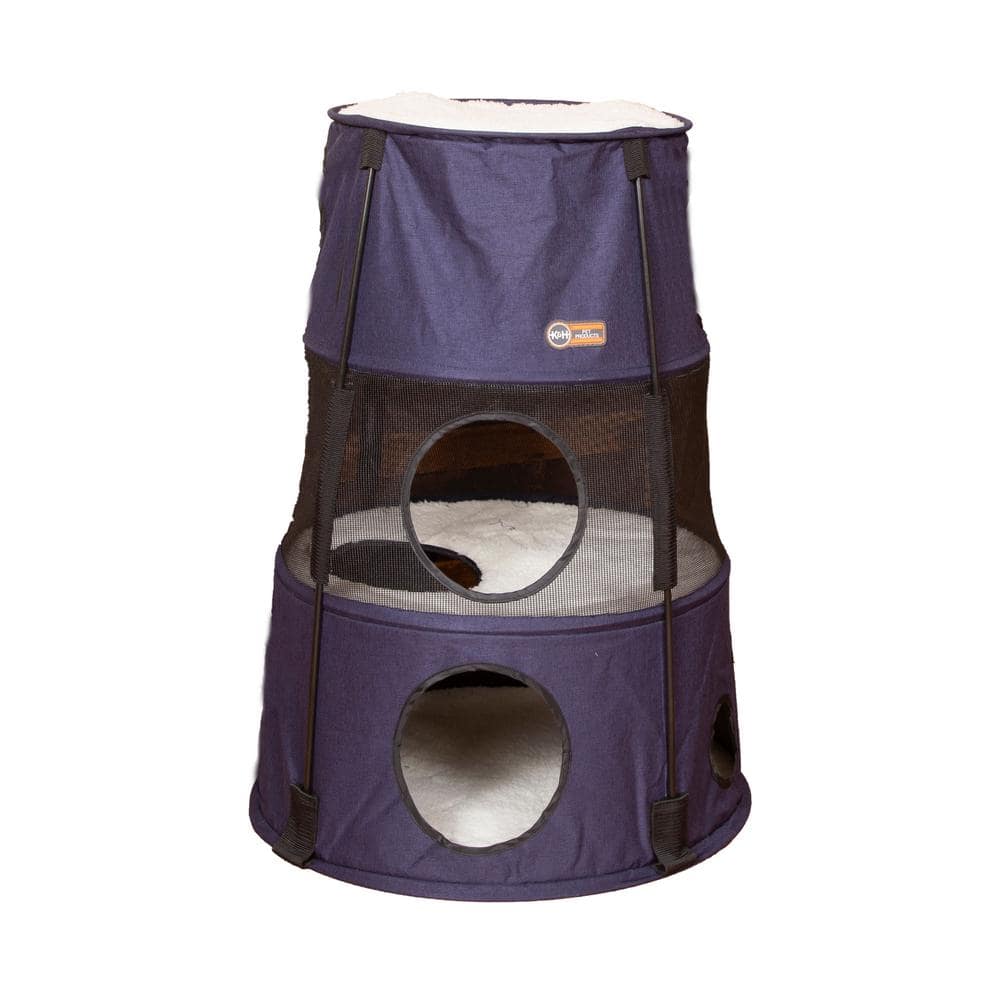 Classy Dark Denim Kitty Tower price history on PriceWatchPro
