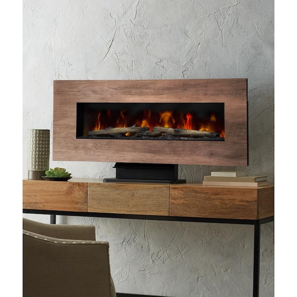 Muskoka Reversible Frame 48 in. Wall-Mount Electric Fireplace in Washed  Gray or Drifted Oak 310-48-90 - The Home Depot