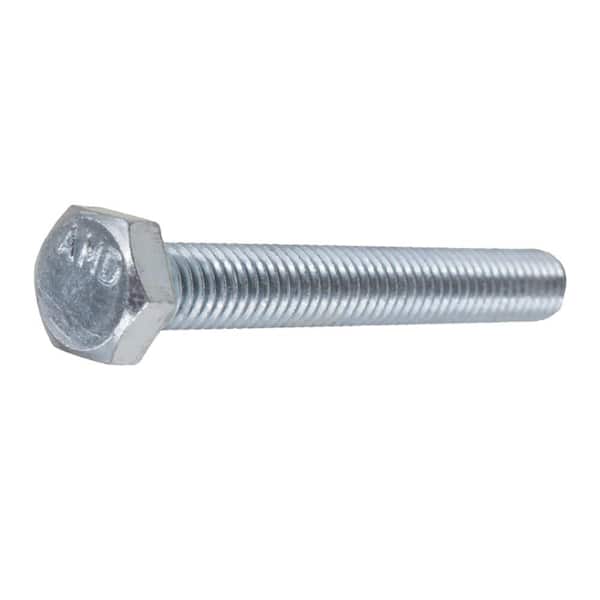 Crown Bolt 5/16 in.-18 tpi x 2-1/2 in. Zinc-Plated Hex Bolt