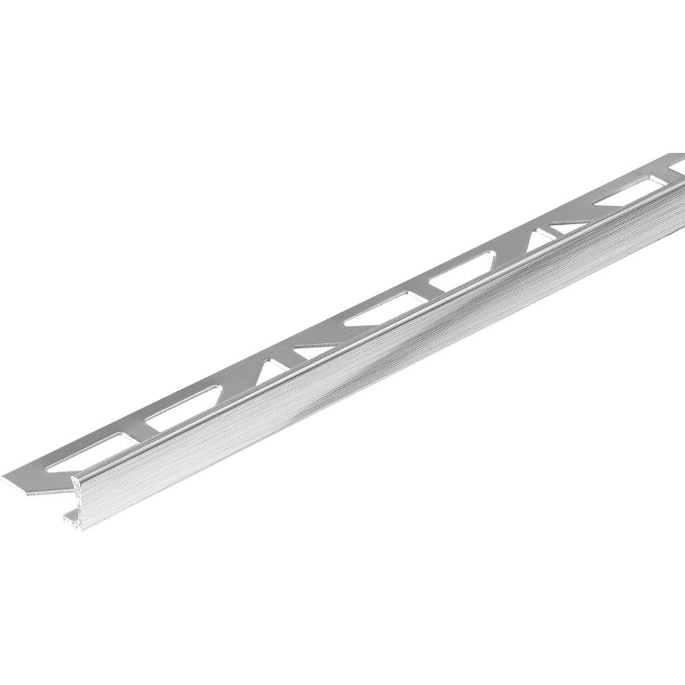 DUROSOL 0.3125 in. D x 98.5 in. W x 98.4 in. L L-Shape Aluminum Hi-Gloss Anod Brushed Silver Molding and Transition Trim price history on PriceWatchPro