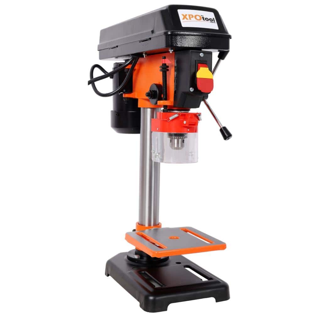 8 in. Swing Benchtop Drill Press with Laser and Clamp, 5 Speed, 0-45° Tilting Table for Woodworking price history on PriceWatchPro