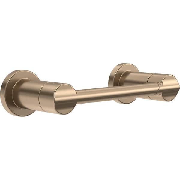 Nicoli Wall Mounted Pivot Arm Toilet Paper Holder, 1-Piece, Champagne Bronze