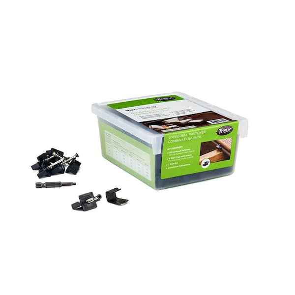Trex 50 sq. ft. Universal Hidden Deck Fasteners - Combo Pack