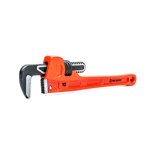 Crescent 10 in. Cast Iron Slim Jaw Pipe Wrench CIPW10S - The Home