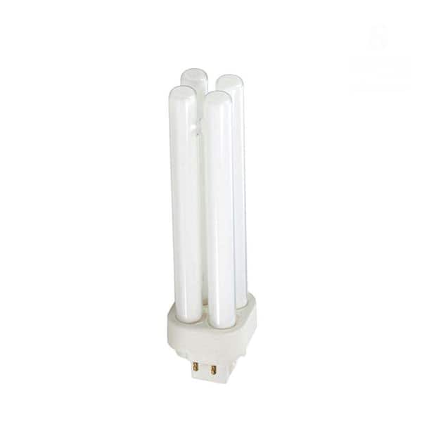 Philips 18-Watt (G24q-2) PL-C 4-Pin Energy Saver CFL (non-integrated) Light Bulb Soft White (2700K) (6-pack)
