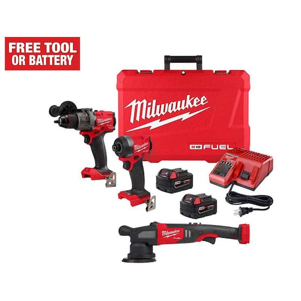 Milwaukee M18 18V Lithium-Ion Cordless 1/2 in. Hammer Drill/Driver  (Tool-Only) 2607-20 - The Home Depot