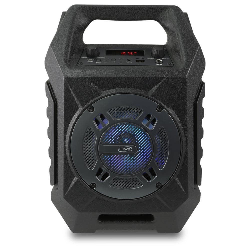 iLive Portable Bluetooth Tailgate Speaker, Black -  ISB408B