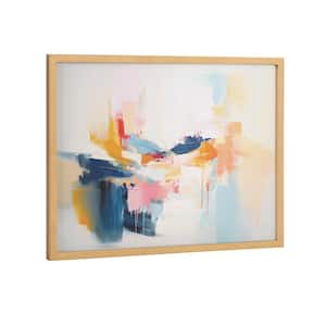 Gallery Elegant Coastal Beach Abstract by the Creative Bunch Studio Gold Framed Art Print 16 in. x 12 in.