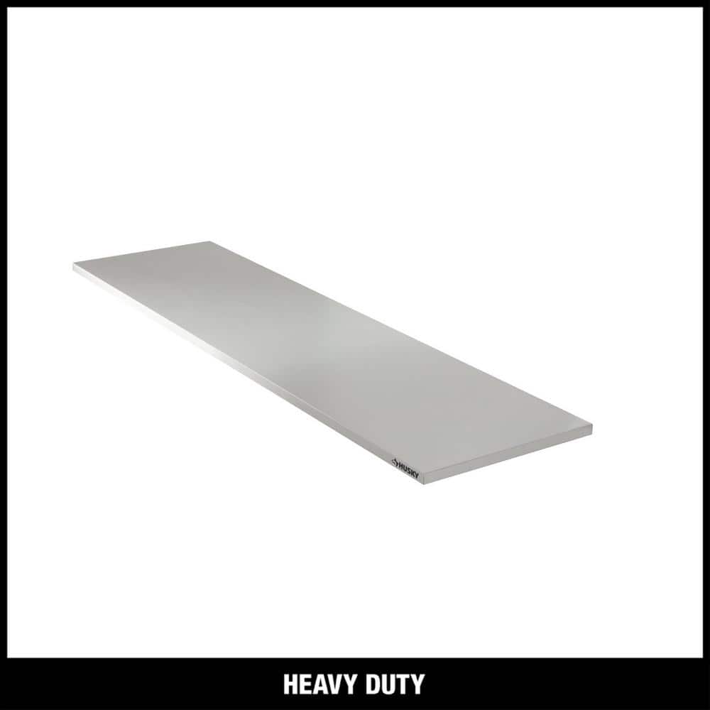 Reviews For Husky 84 In W X 23 In D Stainless Steel Work Surface For reviews-for-husky-84-in-w-x-23-in-d-stainless-steel-work-surface-for