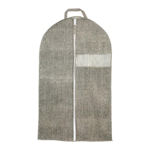Simplify Dress Garment Bag in Grey 26611-GREY - The Home Depot