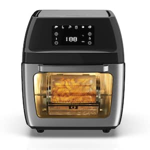 Chefpod Pro 13 qt. Stainless Steel Air Fryer Oven Digital Touchscreen with 18-Accessories