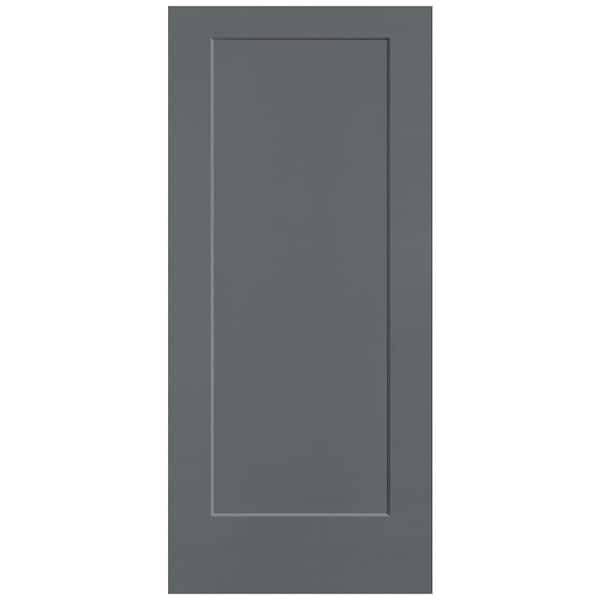 Masonite 36 in. x 80 in. 1-Panel Lincoln Park Single Bore Hollow Core Cordite Molded Composite Interior Door Slab
