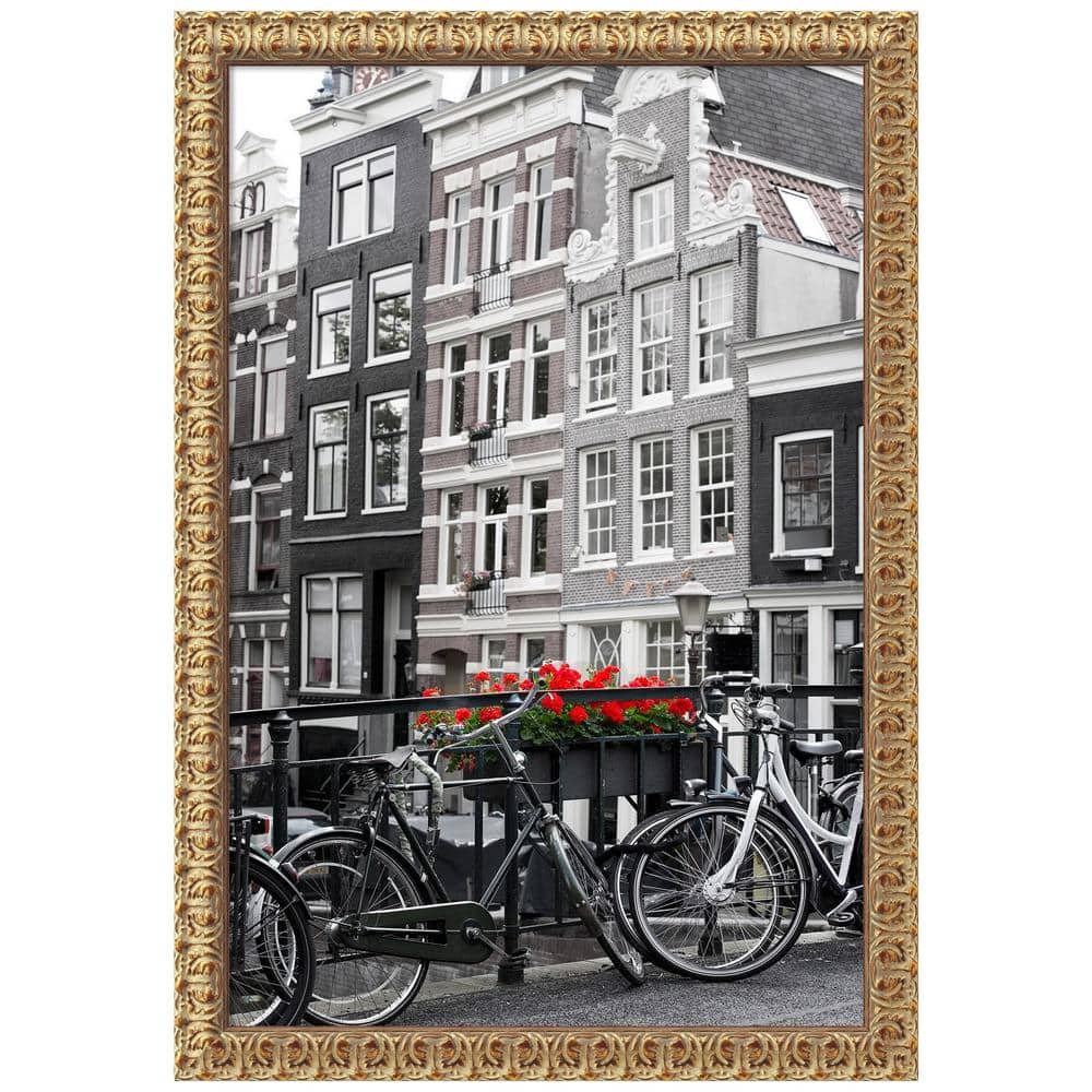 Florentine Gold Ornate Wood Wall Picture Frame 24x36 Inches