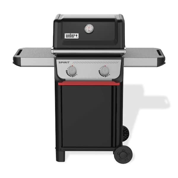 Spirit E-210 2-Burner Liquid Propane Gas Grill in Black