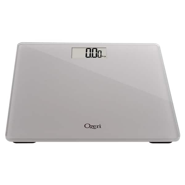 Ozeri Precision II Digital Bathroom Scale (440 lbs Capacity), with Weight Change