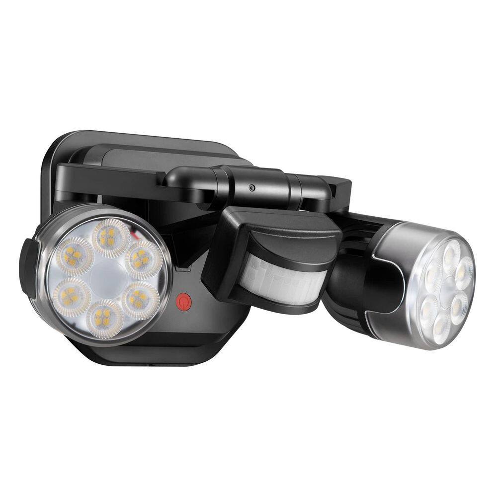 150-Watt Equivalent 2000 Lumen 180° Black Motion Sensing Dusk to Dawn LED Flood Light Hardwired 1-Pack price history on PriceWatchPro