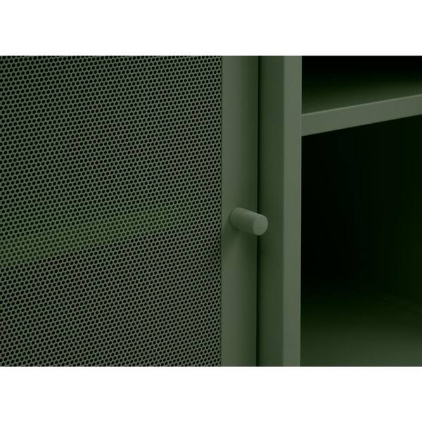 Olive Green TV Cabinet Fits TV's Up to 55 in. to 66 in. VEEP-5026