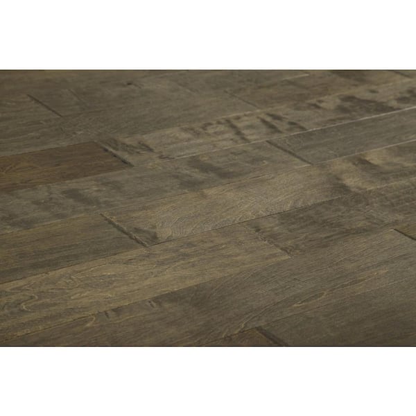 NATU Heritage Monroe Birch 3/8 in. T x 5 in. W Tongue and Groove Hand Scraped Engineered Hardwood Flooring (32.8 sq.ft./case)