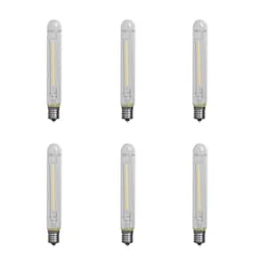 40-Watt Equivalent Bright White (3000K) T 6 1/2 Intermediate E17 Base Appliance LED Light Bulb (6-Pack)