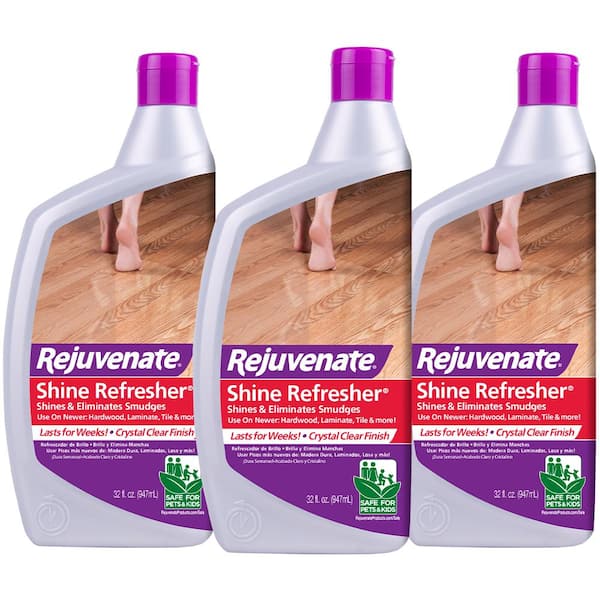 Rejuvenate 32 Oz Floor Refresher 3, Rejuvenate Hardwood Floor Cleaner Home Depot