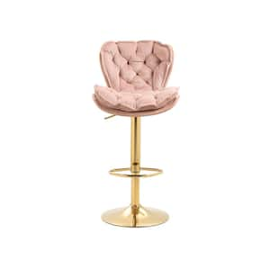 dark pink bar stools