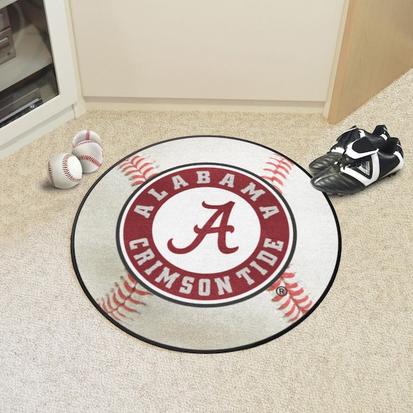 Fanmats Louisville Cardinals Baseball Rug - 27in. Diameter