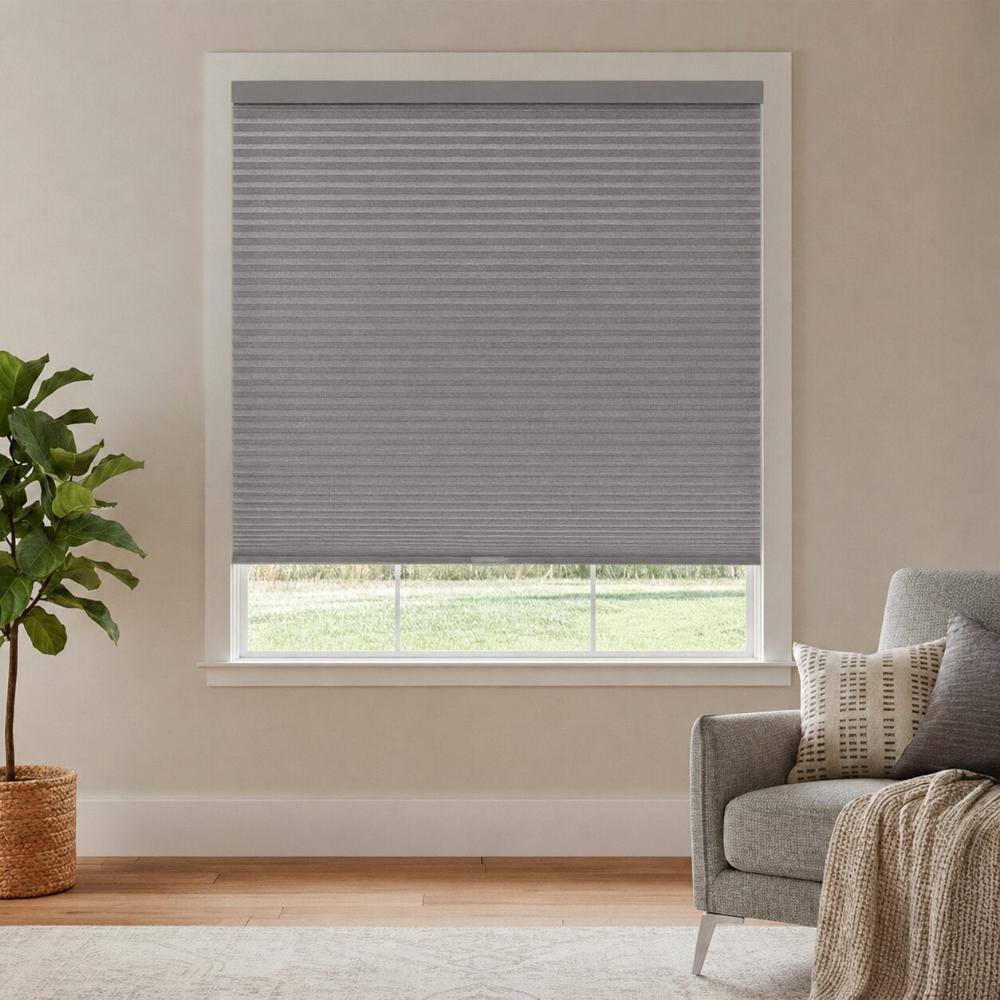 "Cut-to-Width Gray Light Filtering Cordless Double Cell Cellular Shades - 35.75""W X 48""H" price history on PriceWatchPro