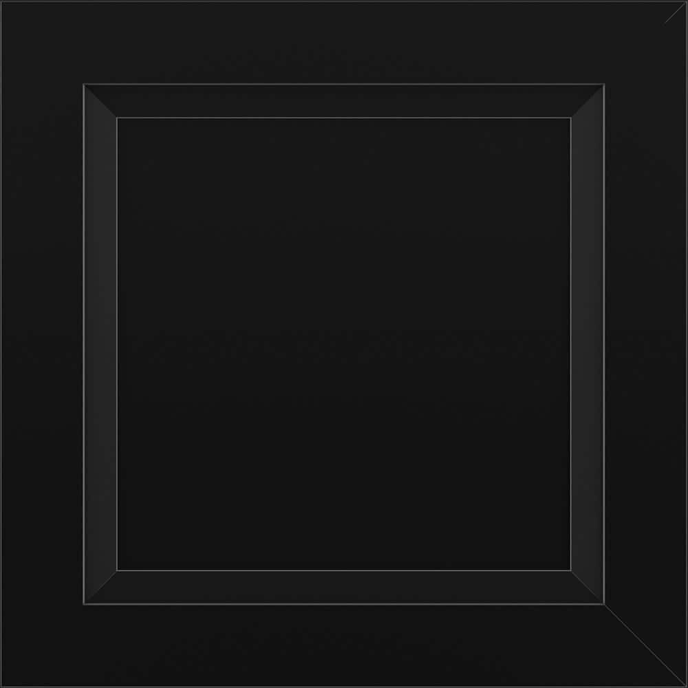 Garner 11 9/16-in. W x 3/4-in. D x 11 1/2-in. H in Painted Black Cabinet Door Sample price history on PriceWatchPro