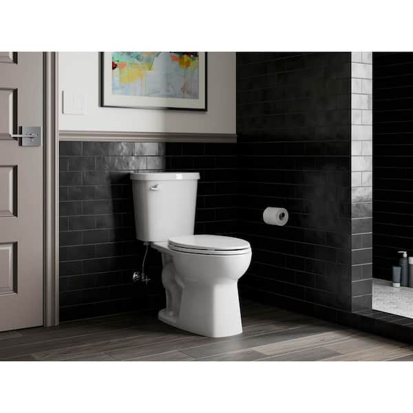 KOHLER Valton 1.28 GPF Single Flush Gravity Fed Toilet Tank Only with Pro Force Plus flushing technology in White