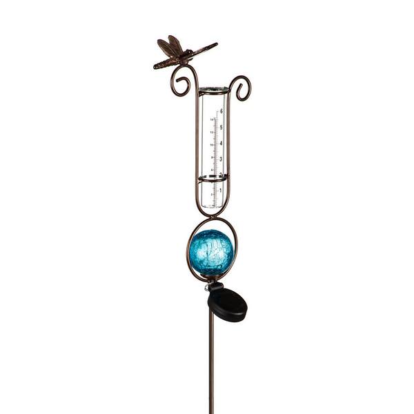 Evergreen Sunny Days 36 in. Thermometer w/Rain Gauge Stake